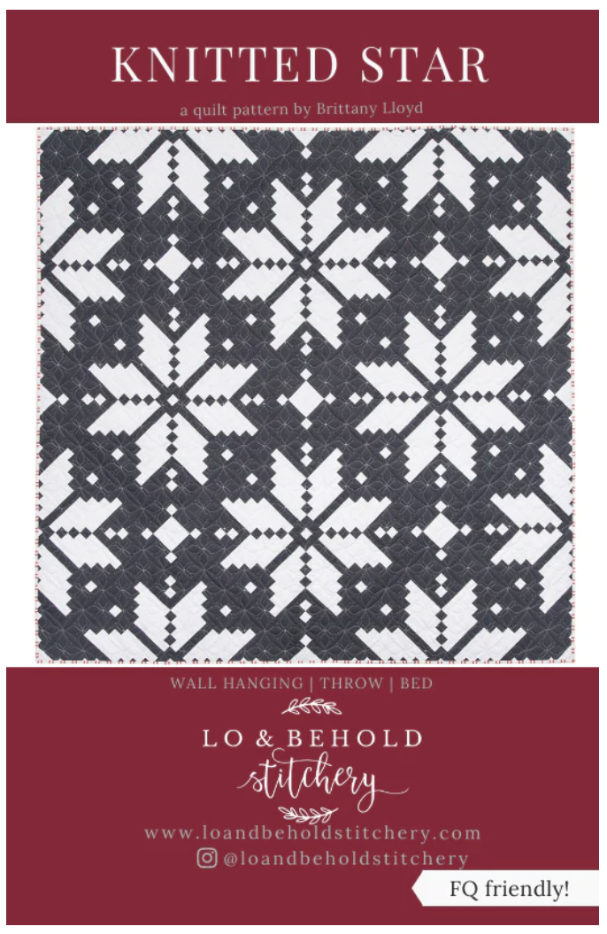 Patterns: Knitted Star Quilt by Lo & Behold Stitchery