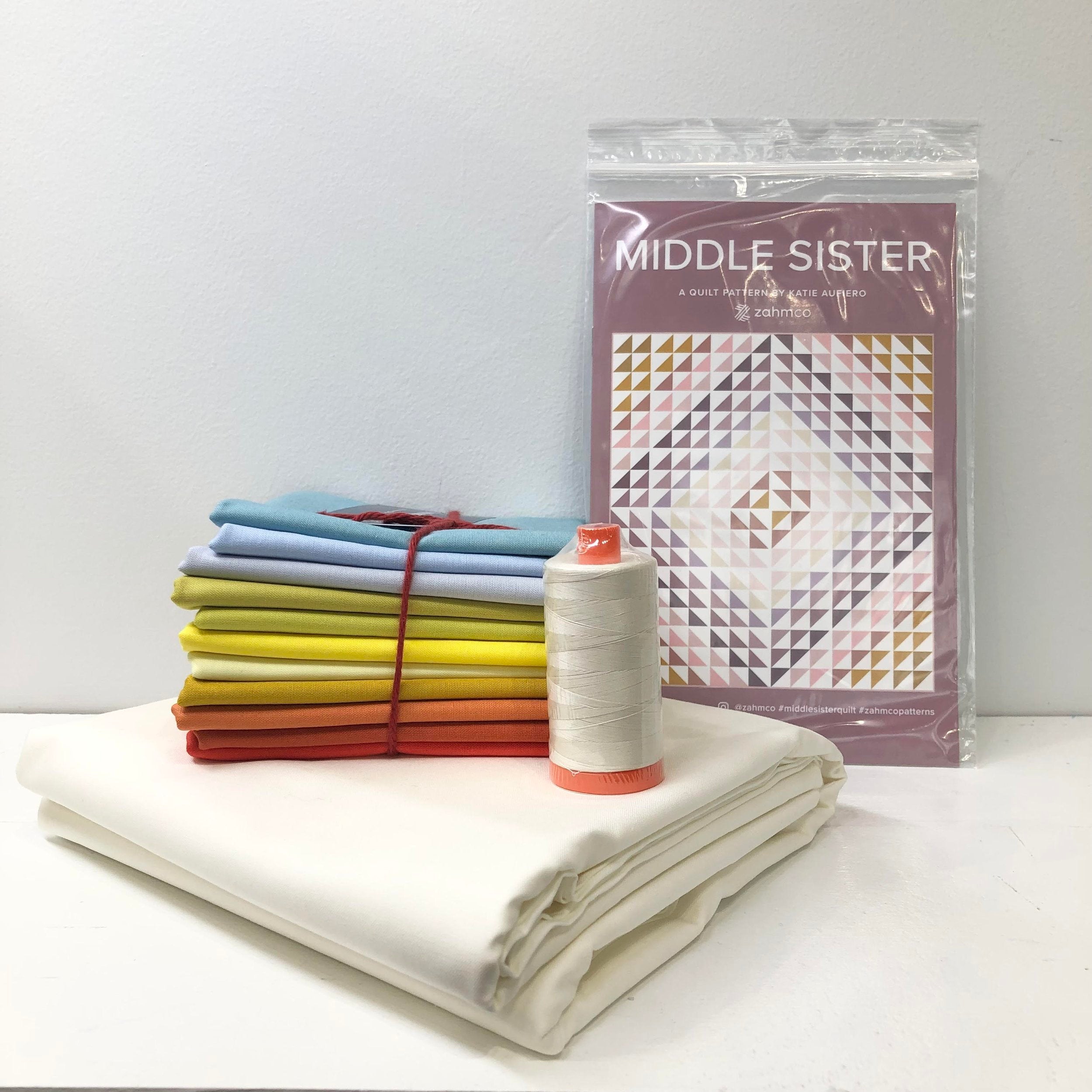 Kit: Middle Sister Quilt - Leah Colorway - Lap Sized
